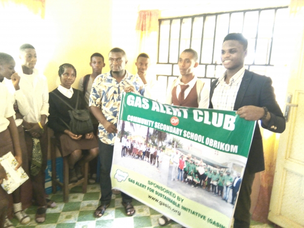 GASIN Takes Awareness on Gas Issues to Grass Roots, Launches Gas Alert Clubs in Secondary Schools